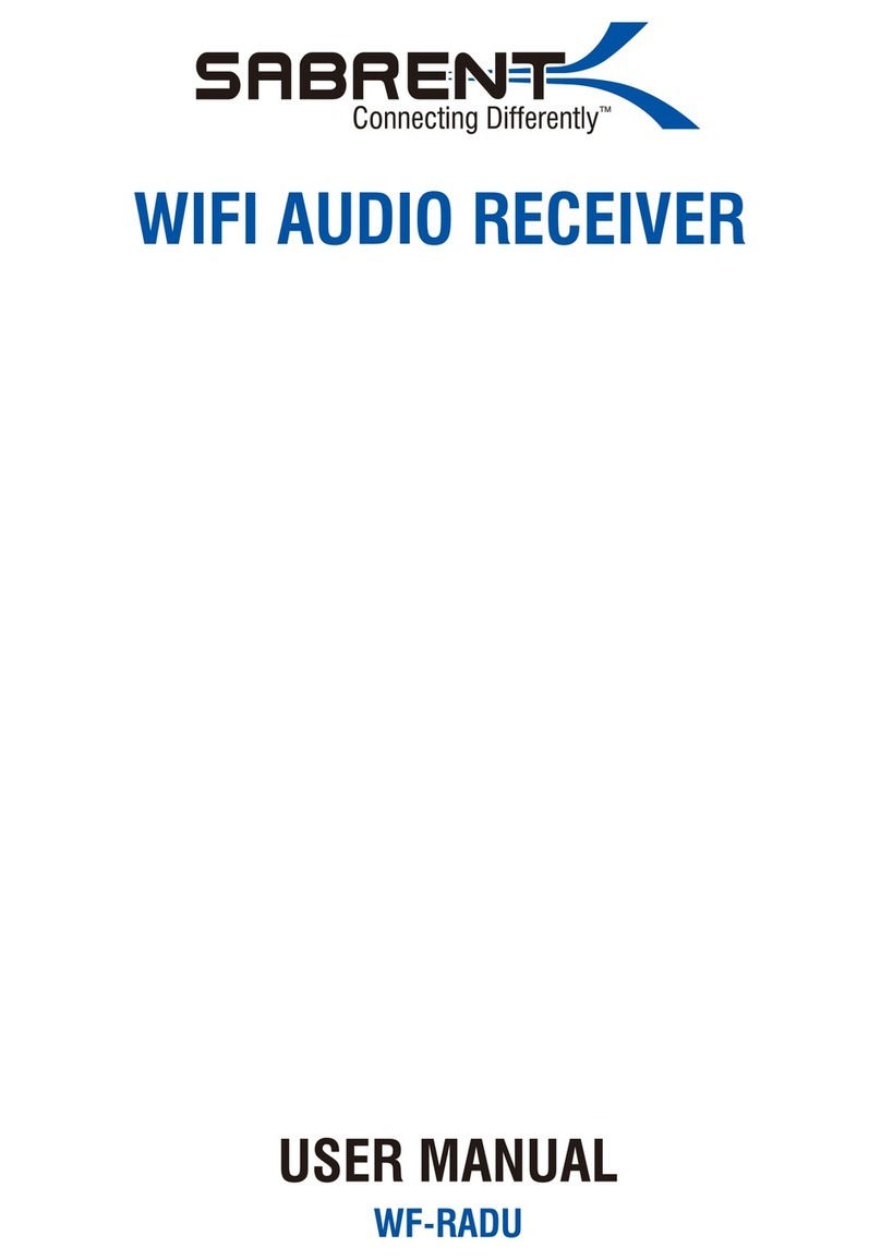 Sabrent WF-RADU User manual