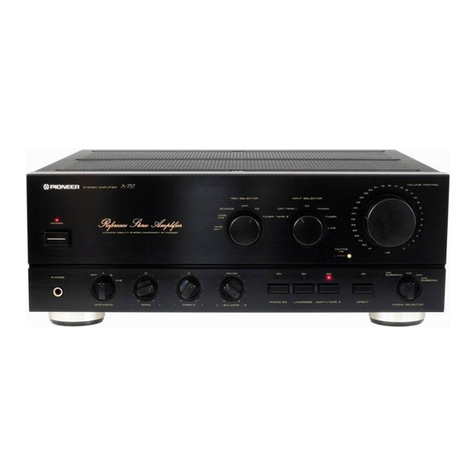 Pioneer A-757 User manual
