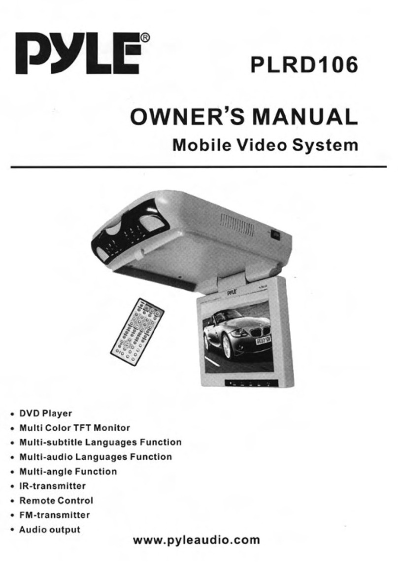 Pyle PLRD106 User manual