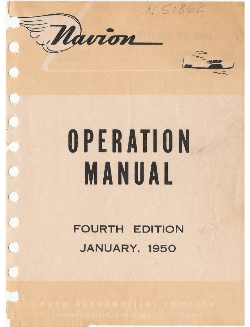 Navion 1950 Deluxe Operation manual