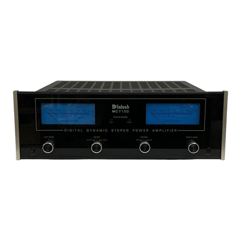 McIntosh MC7150 User manual