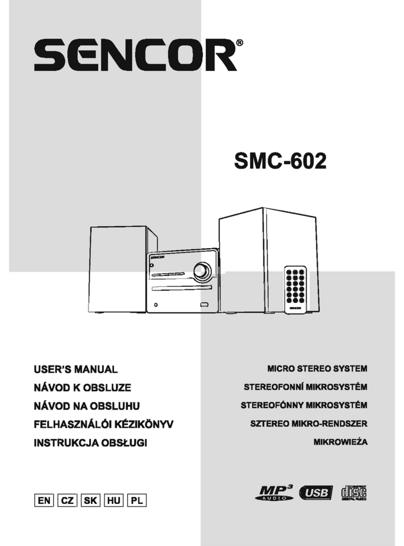 Sencor SMC-602 user manual