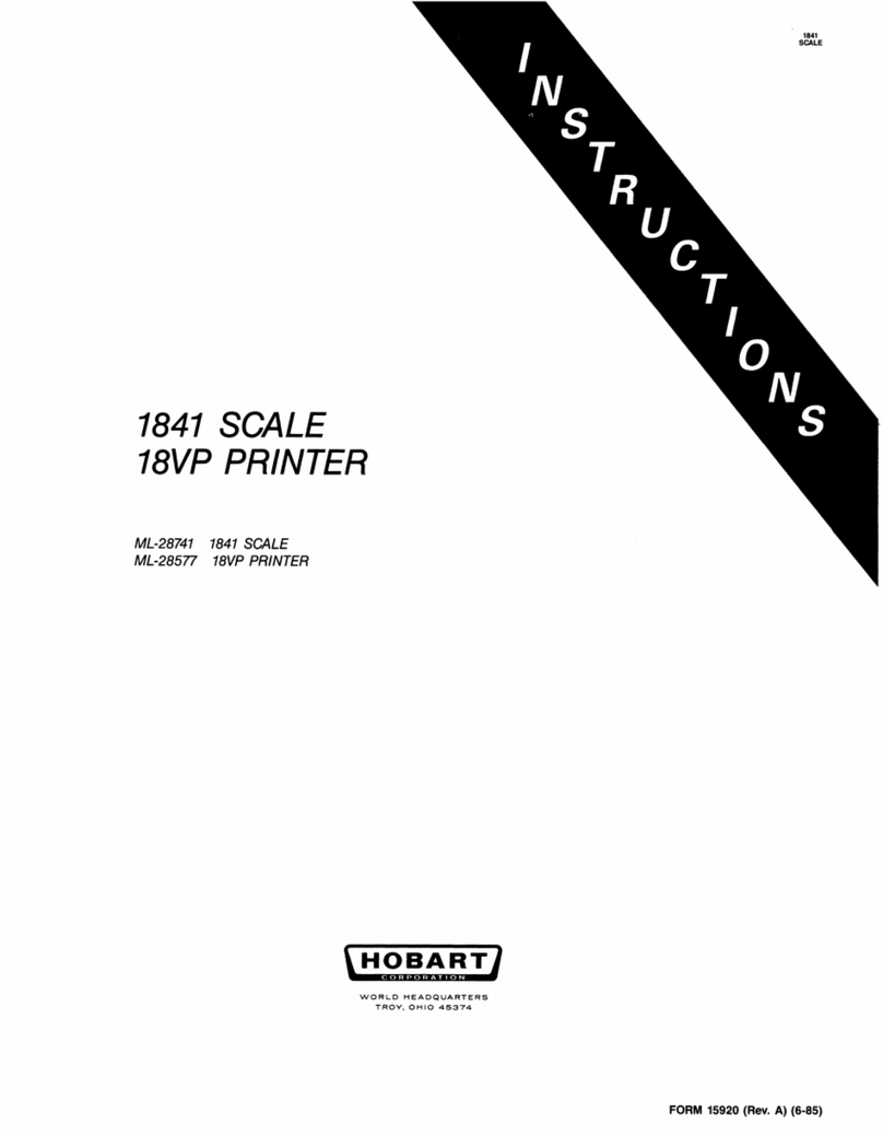 Hobart 1841 User manual