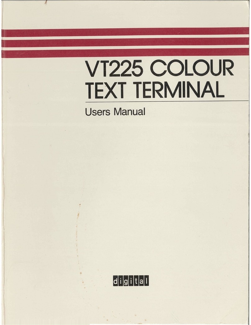 Digital Equipment VT225 user manual