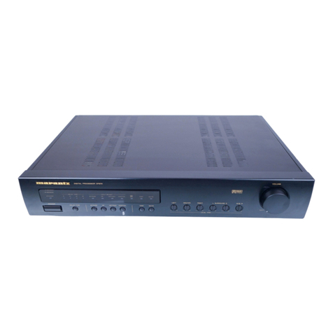 Marantz DP870 User manual