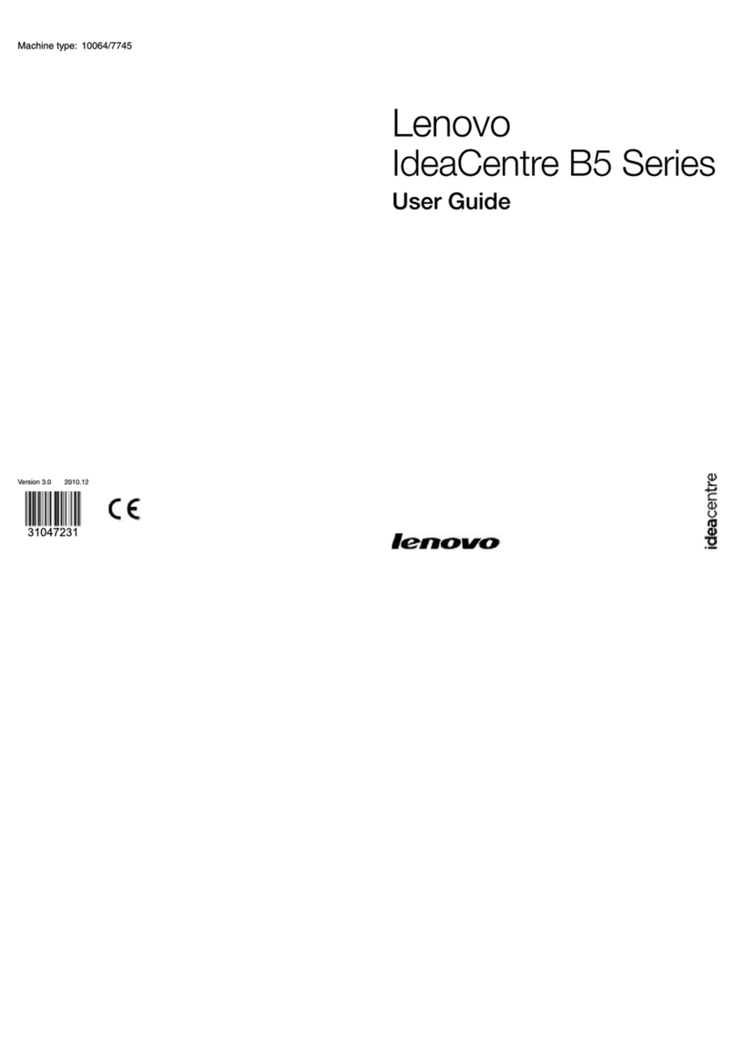 Lenovo IdeaCentre B5 Series user guide