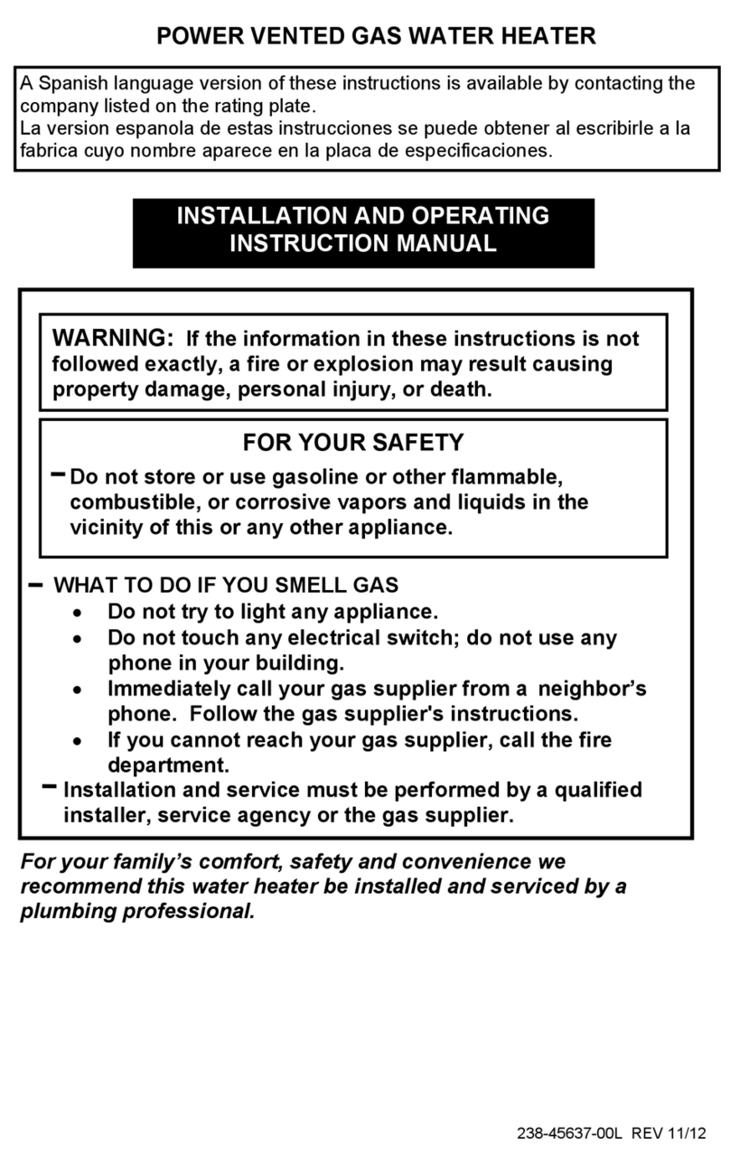 Bradford White M-4-TW40T6FSX Install instructions