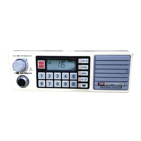GME GX558 User manual