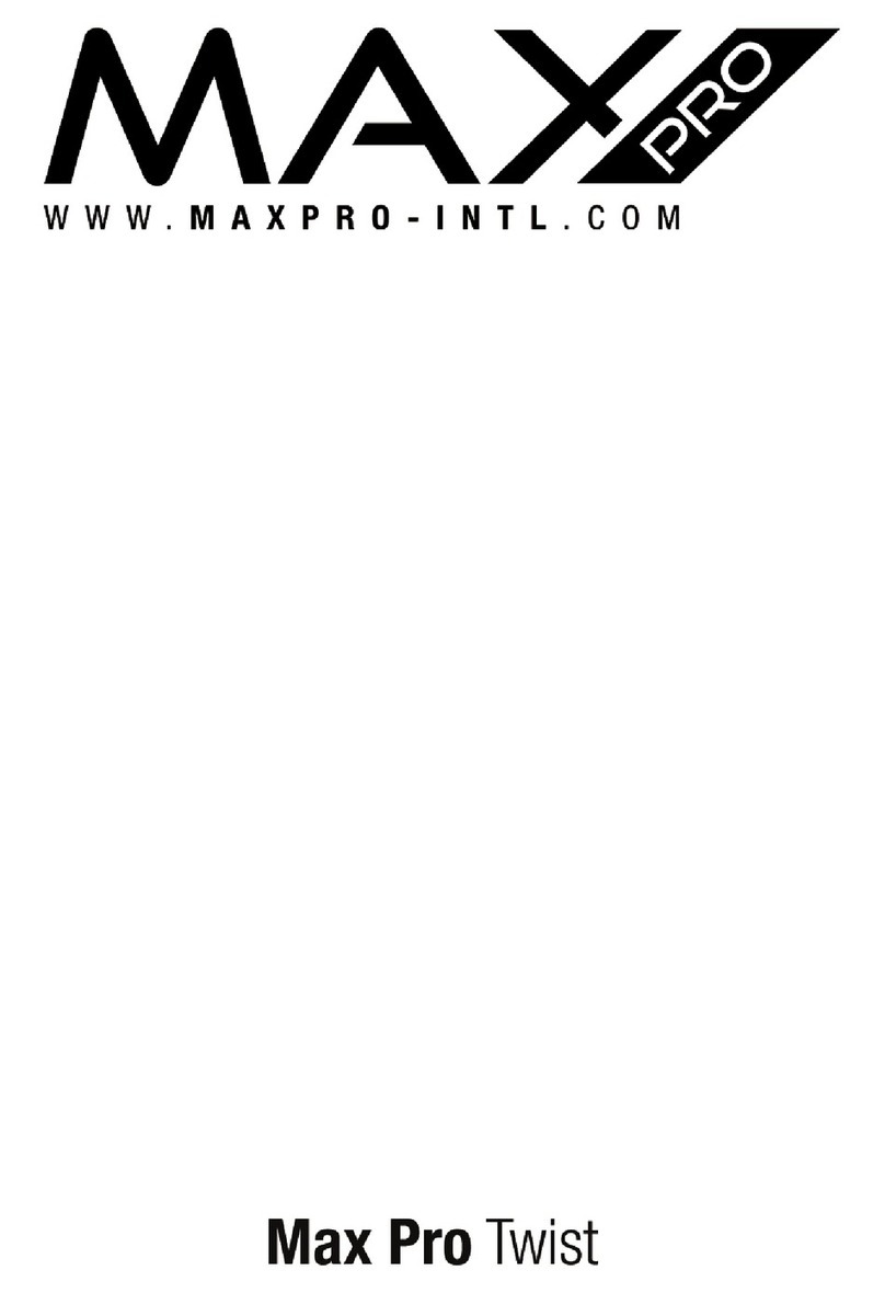 Max Pro Twist User manual