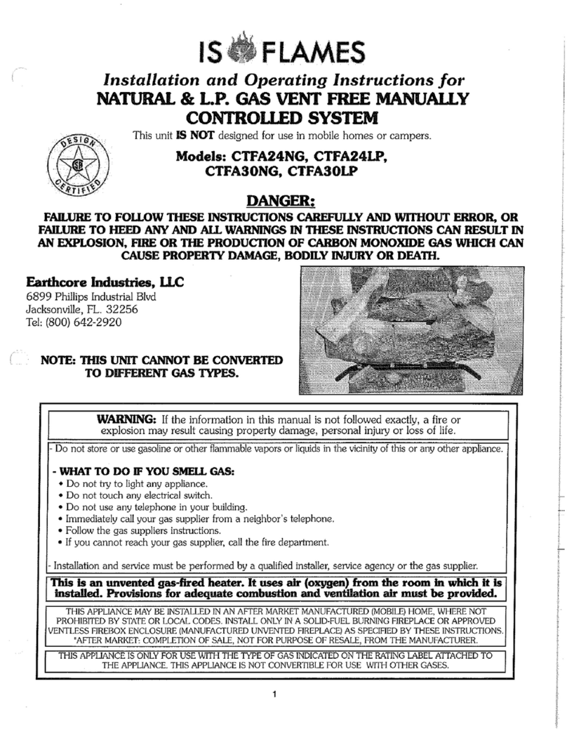 EarthCore CTFA24NG User manual