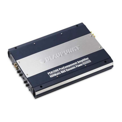 Blaupunkt PCA1300 manual