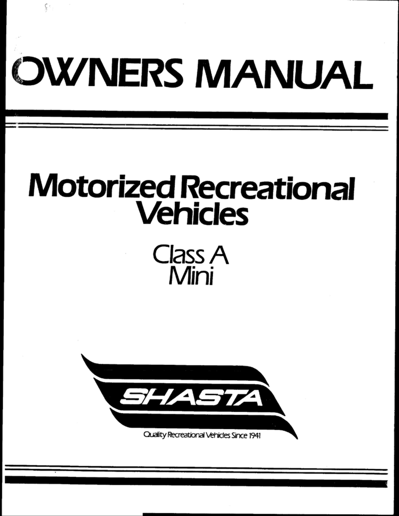 Shasta Class A owner's manual