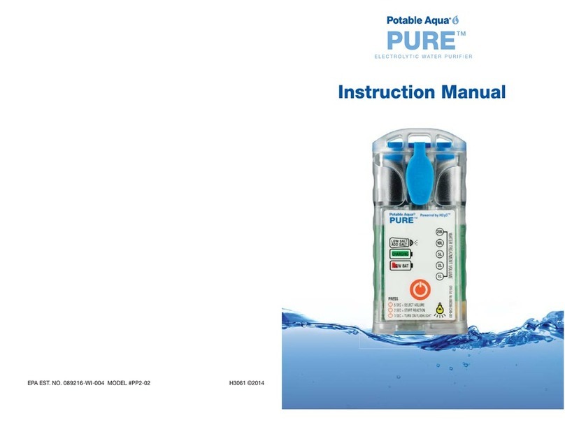 Potable Aqua Pure instruction manual