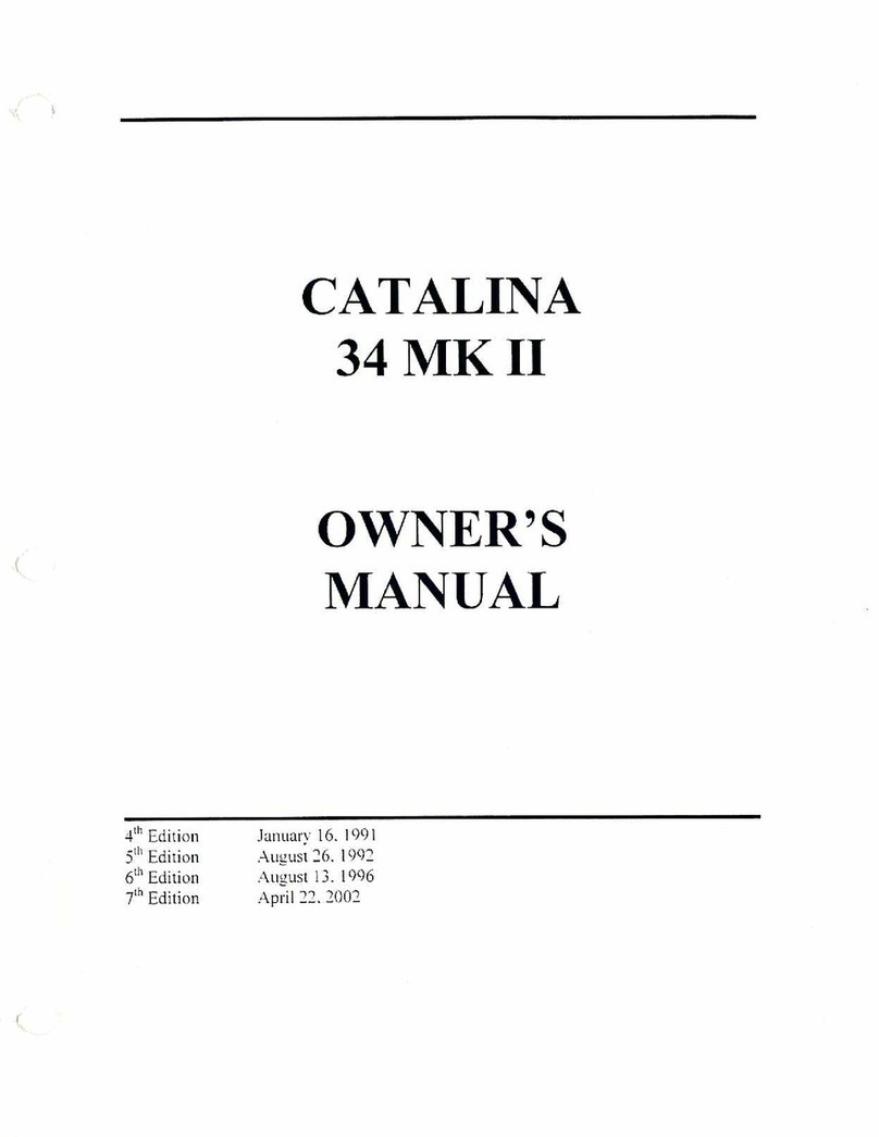 Catalina 34 MK II owner's manual