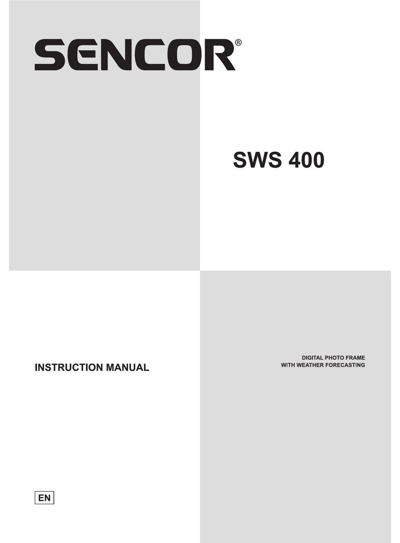 Sencor SWS 400 instruction manual