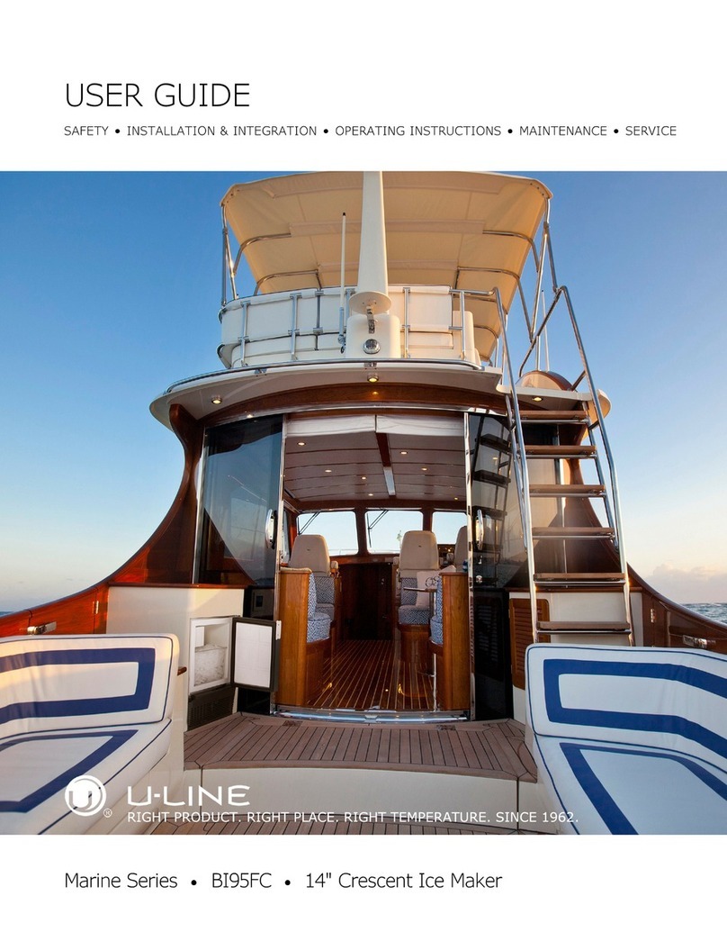U-Line BI95FC User manual