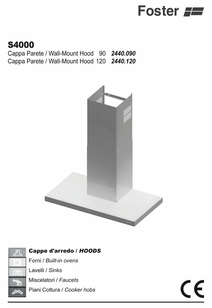 Foster S4000 2440.090 Instructions for installation