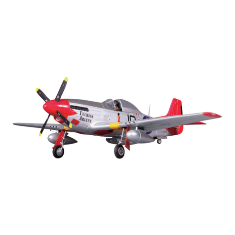 FMS P-51 D Mustang V8 User manual