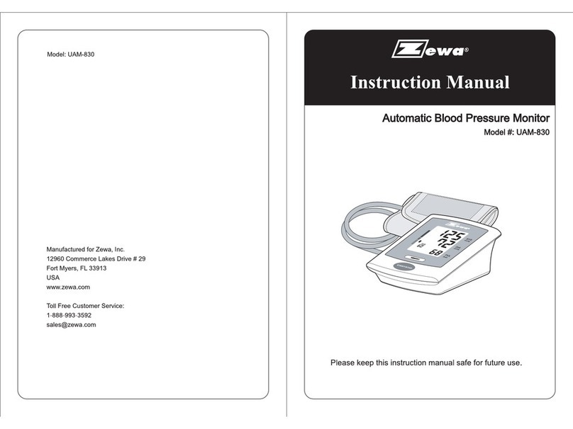 zewa UAM-830 User manual
