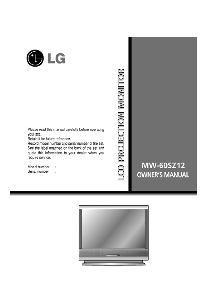 LG MW-60SZ12 User manual