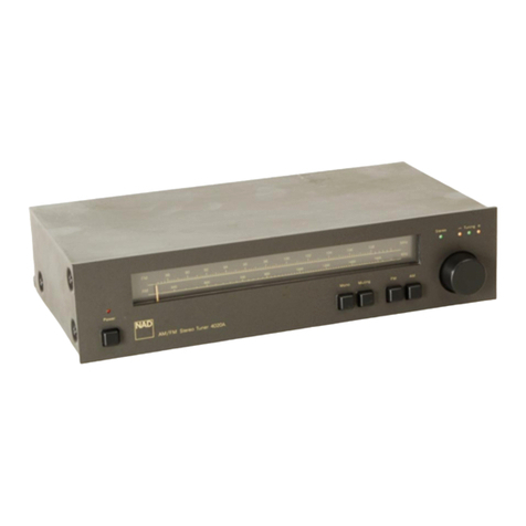 NAD 4020A Service manual