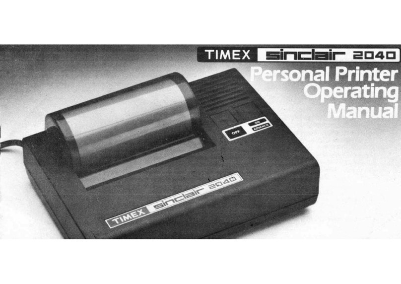 Timex Sinclair 2040 operating manual