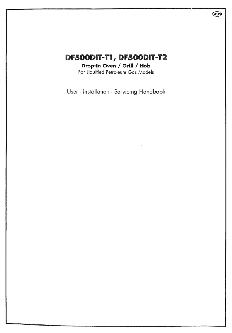 Glen Dimplex DF500DIT-T1 User, installation and servicing instructions