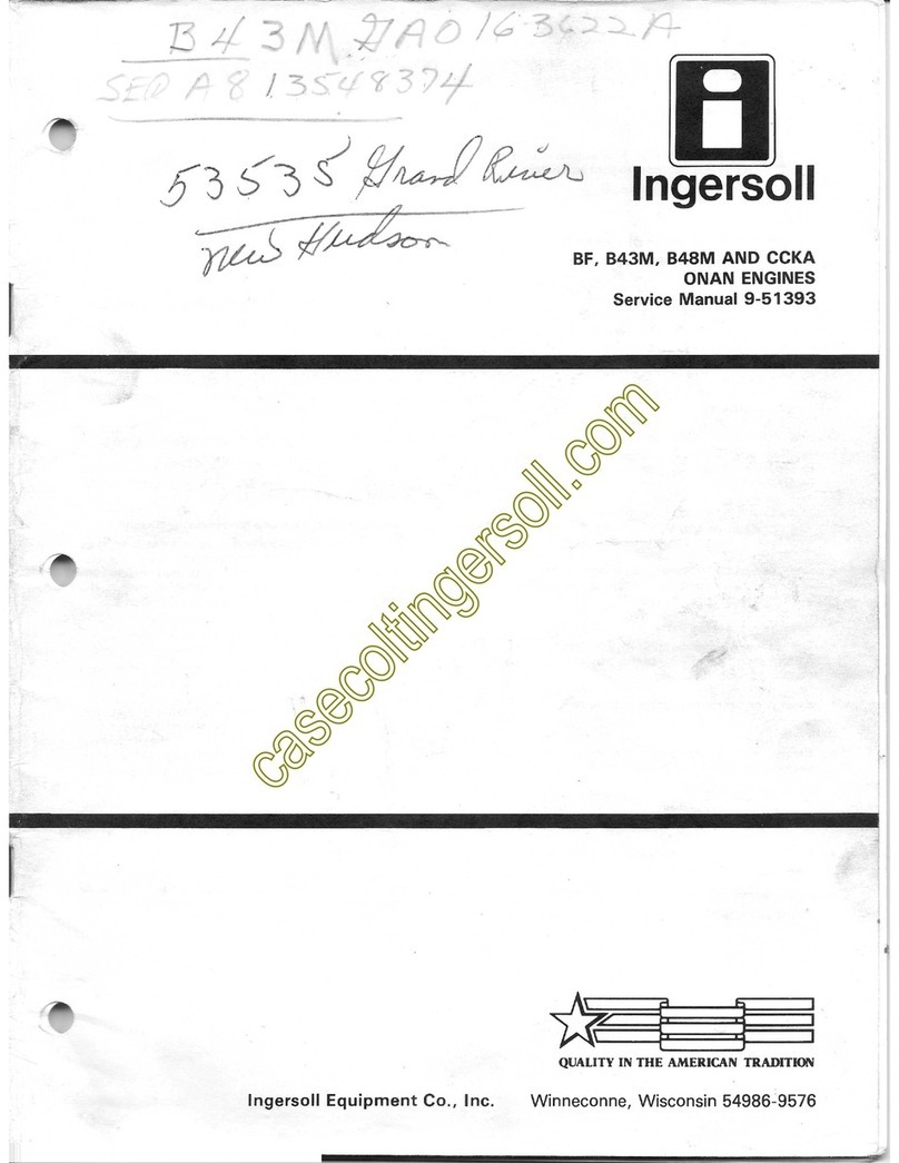 Onan B43M User manual