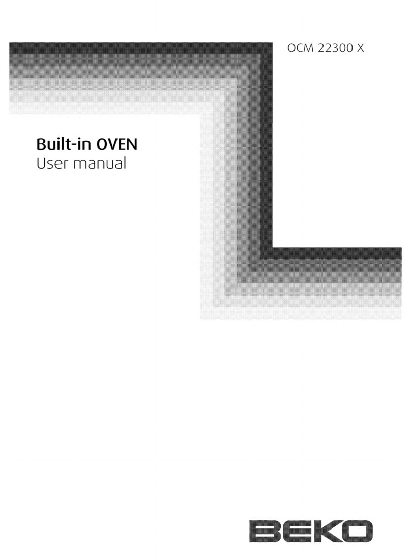 Beko OCM 22300 X user manual