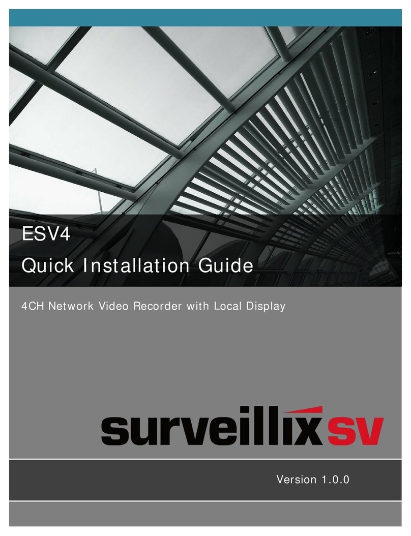 Surveillix SV ESV4 Quick installation guide Surveillix SV ESV4 Quick installation guide