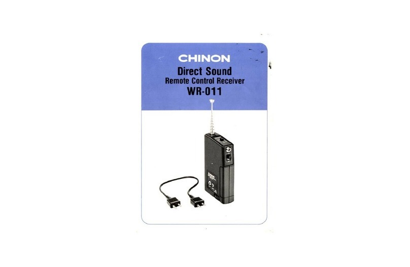 CHINON Direct Sound WR-011 User manual