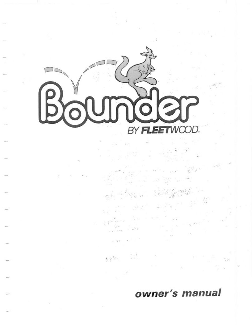 Bounder 1986 26 DB owner's manual