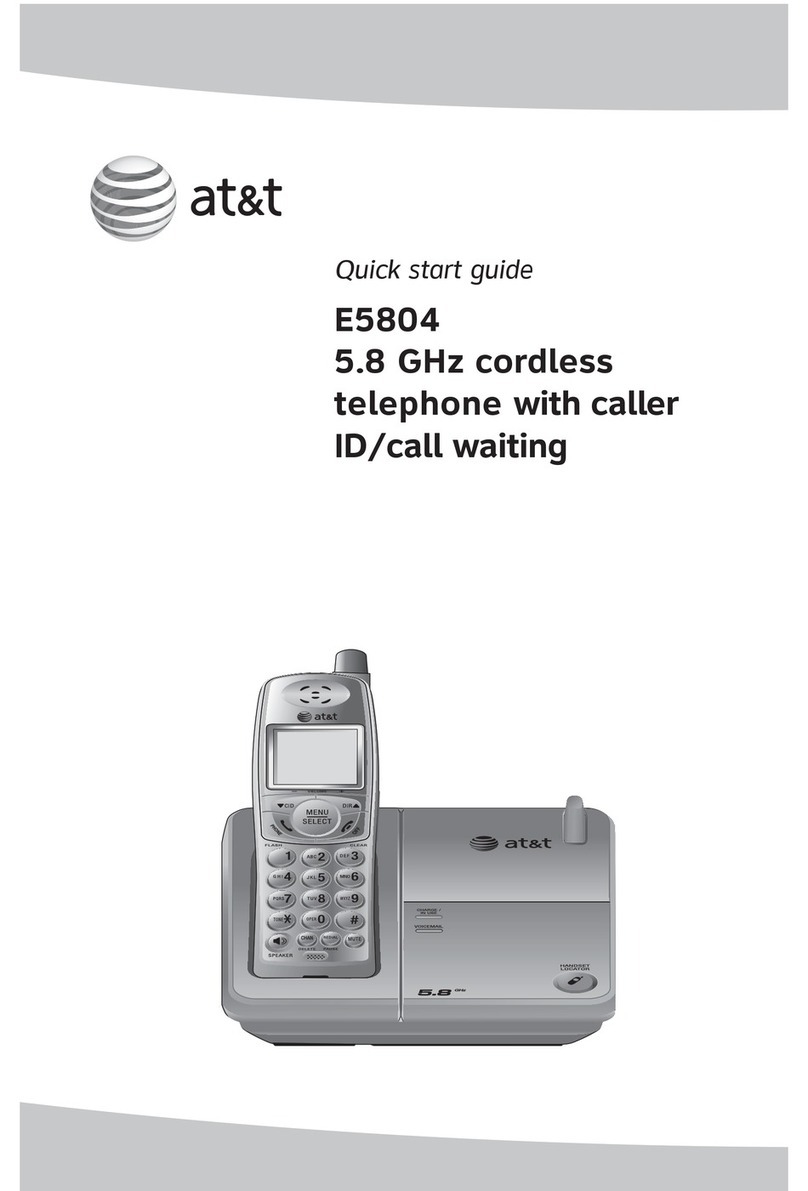 AT&T E5804 User manual