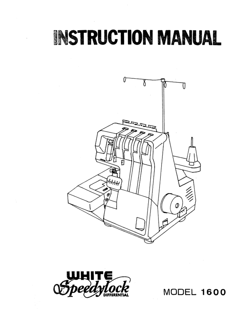 White Speedylock differential 1600 User manual White Speedylock differential 1600 User manual