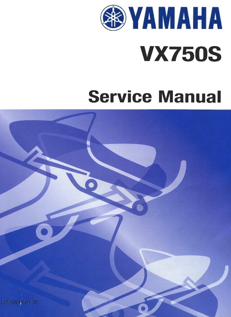 Yamaha VX750S Service manual