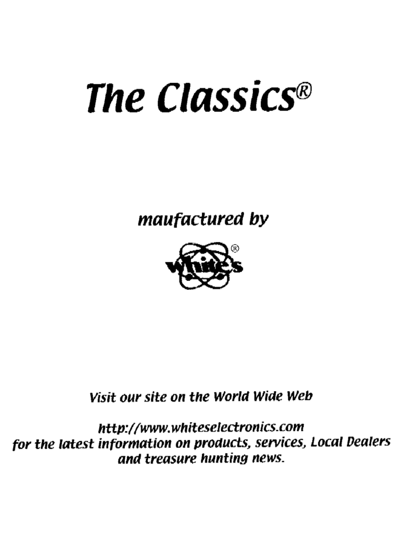 Whites The Classics instruction manual