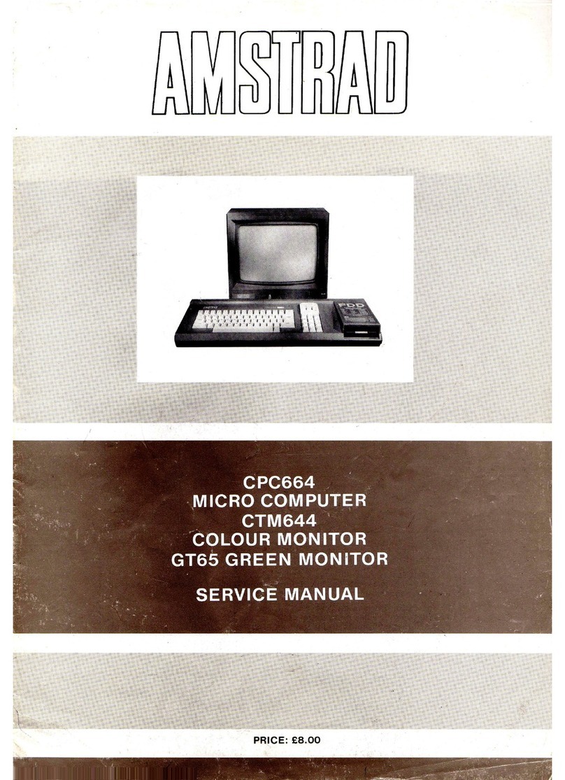 AMSTRAD CPC664 User manual