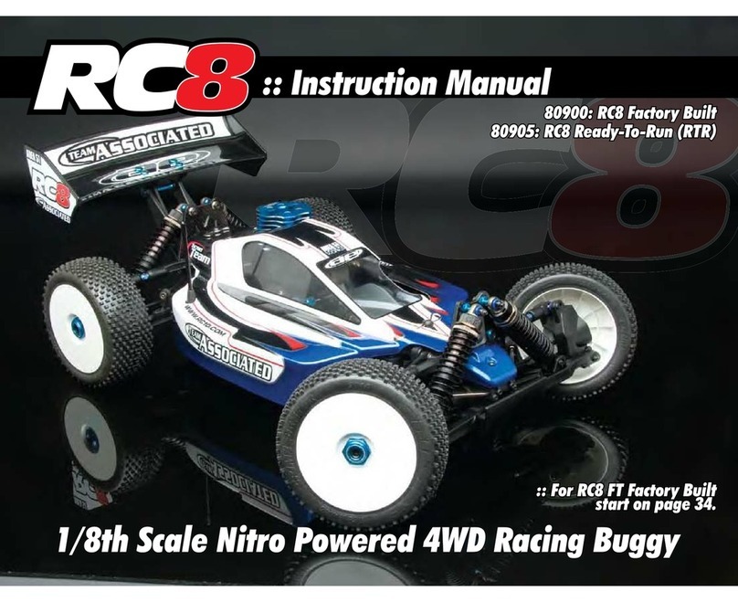 Associated Electrics RC8 instruction manual
