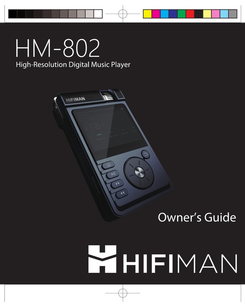 HiFiMAN HM-802 owner's guide