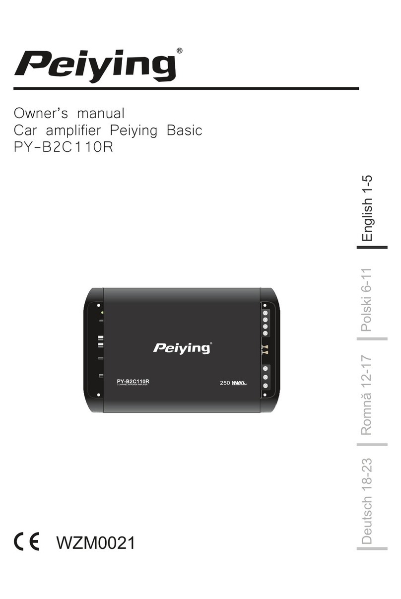 Peiying PY-B2C110R User manual