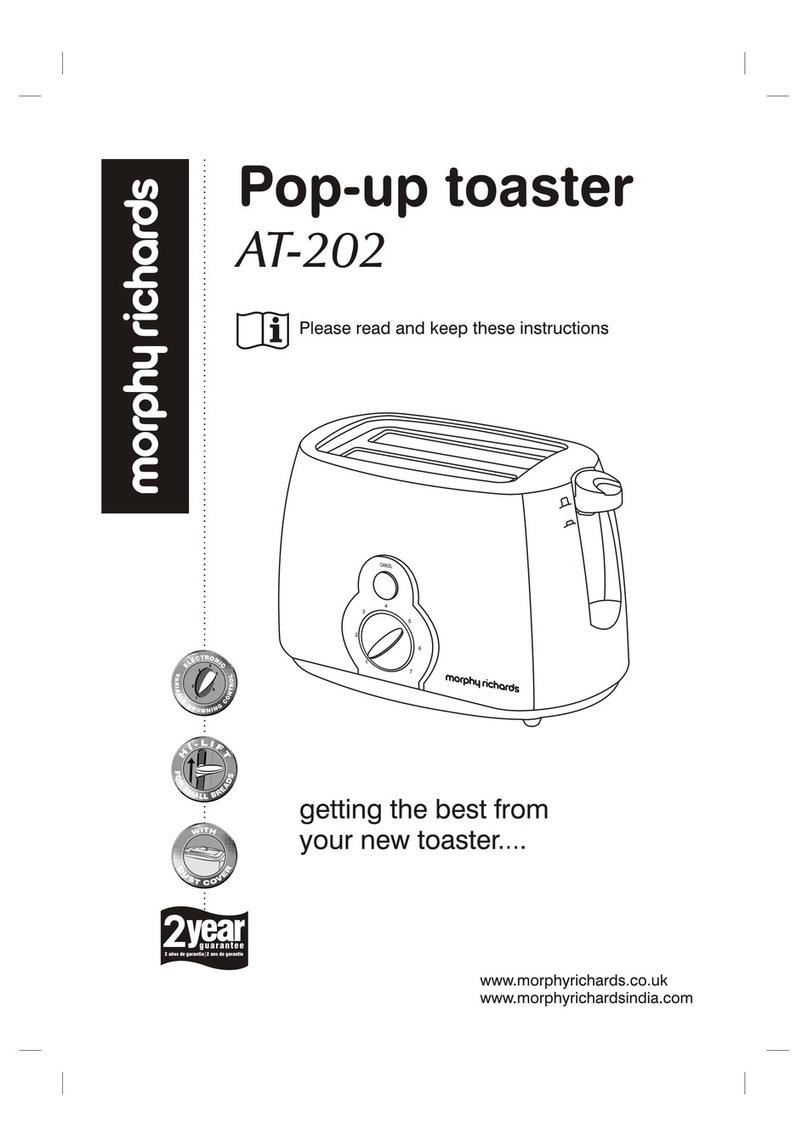 Morphy Richards AT-202 instructions