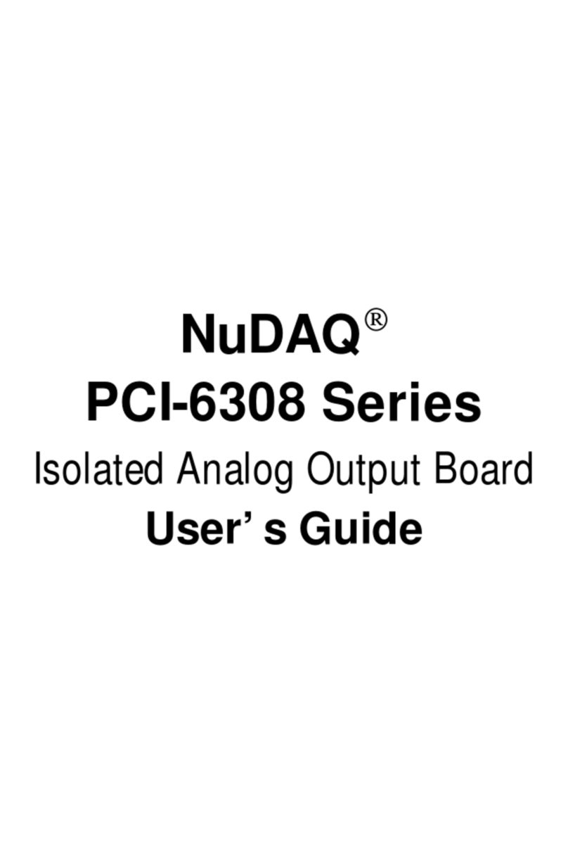 NuDAQ PCI-6308 Series user guide