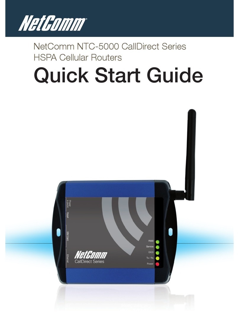 NetComm NTC-5908 User manual