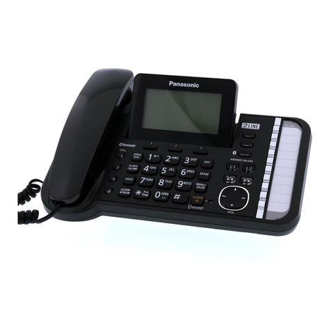 Panasonic KX-TG9581 operating instructions