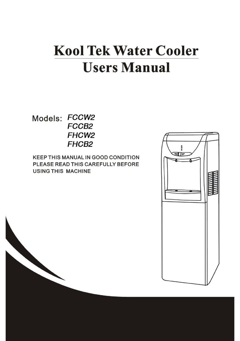 Kool Tek FCCW2 User manual