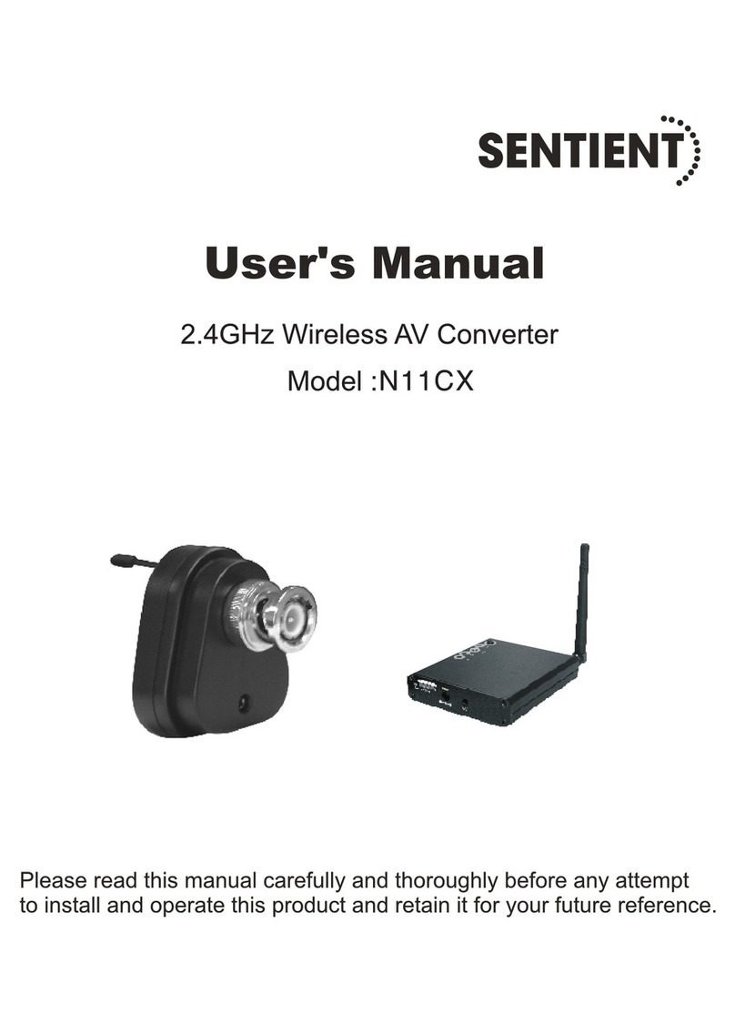 Sentient N11CX user manual