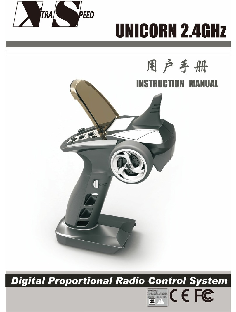 Xtra Speed Unicorn 2.4GHz instruction manual