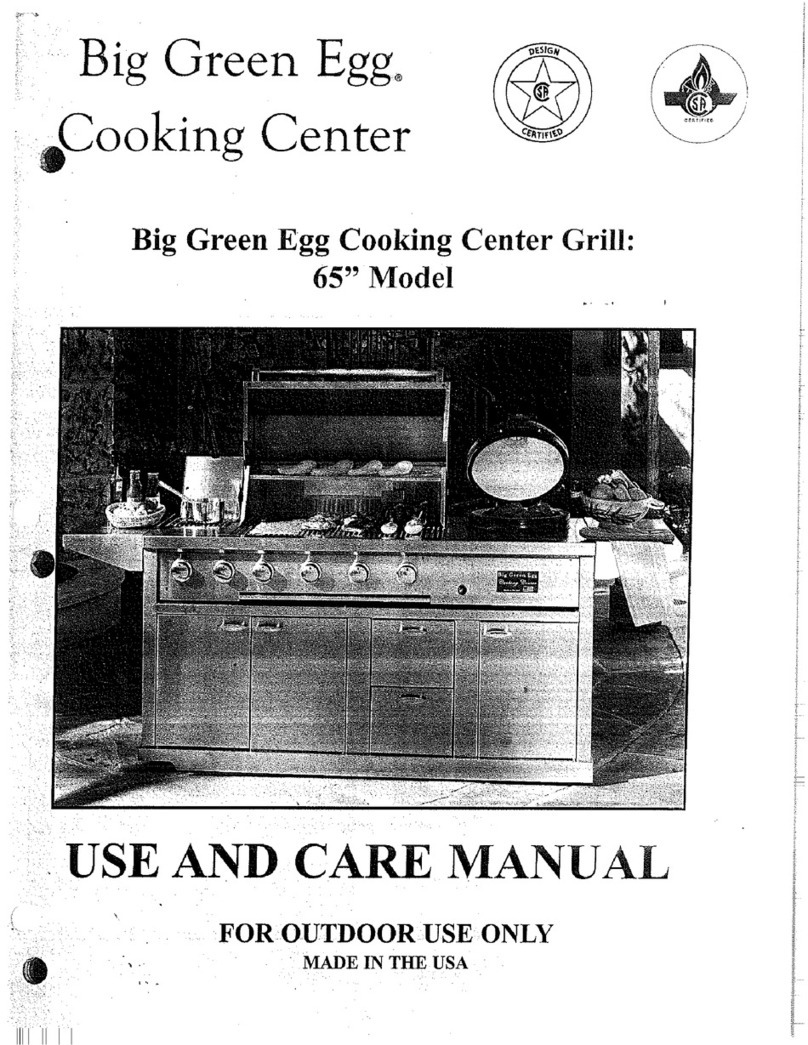 Big Green Egg CGR 65 use and care manual Big Green Egg CGR 65 use and care manual