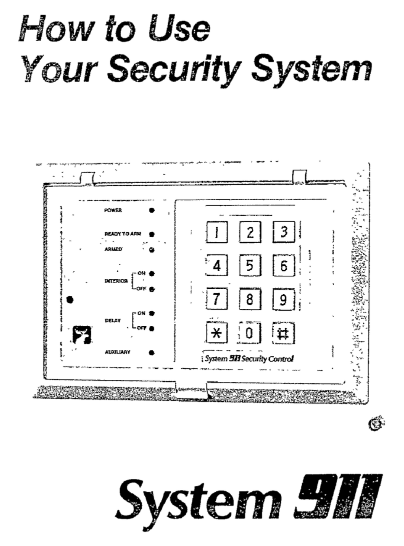MOOSE System 911 Operating instructions