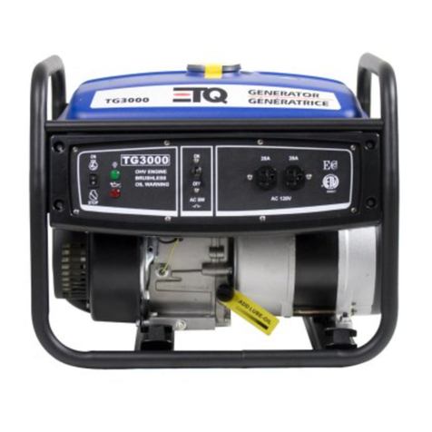 Eastern Tools & Equipment TG3000 owner's manual